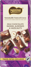 Milk Choc Crnbrrs Almnds&Hzlnts170g Milk Choc Crnbrrs Almnds&Hzlnts170g